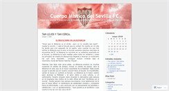 Desktop Screenshot of cuerpomisticodelsevillafc.wordpress.com