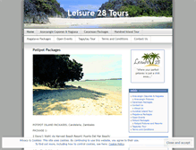 Tablet Screenshot of leisure28.wordpress.com
