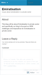 Mobile Screenshot of eemiratisationn.wordpress.com
