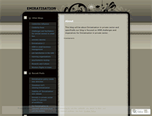 Tablet Screenshot of eemiratisationn.wordpress.com