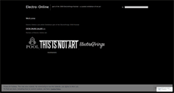 Desktop Screenshot of electroonline.wordpress.com