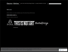 Tablet Screenshot of electroonline.wordpress.com