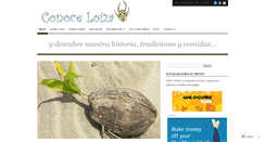 Desktop Screenshot of conoceloiza.wordpress.com