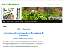 Tablet Screenshot of andaluciareverde.wordpress.com