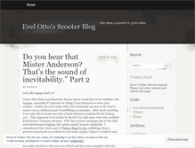 Tablet Screenshot of evelottosscooterblog.wordpress.com