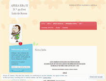 Tablet Screenshot of escola49.wordpress.com