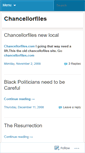 Mobile Screenshot of chancellorfiles.wordpress.com