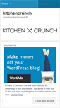 Mobile Screenshot of kitchencrunch.wordpress.com