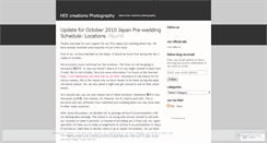 Desktop Screenshot of heecreations.wordpress.com