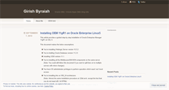 Desktop Screenshot of girishbyraiah.wordpress.com