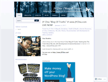 Tablet Screenshot of chiajiayu.wordpress.com