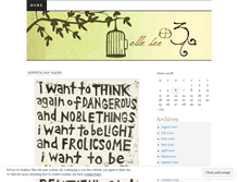 Tablet Screenshot of ellebeeplus3.wordpress.com