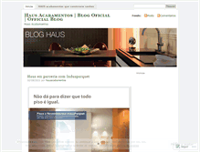 Tablet Screenshot of hausacabamentos.wordpress.com