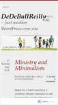 Mobile Screenshot of dedebullreilly.wordpress.com