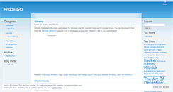 Desktop Screenshot of fr0z3nbyt3.wordpress.com