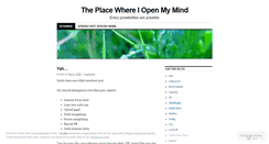 Desktop Screenshot of mindthrower.wordpress.com