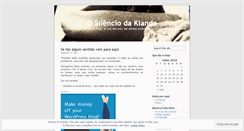 Desktop Screenshot of kianda.wordpress.com