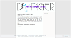 Desktop Screenshot of monicadanger.wordpress.com