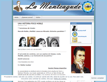 Tablet Screenshot of lamonteagudo.wordpress.com