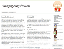 Tablet Screenshot of forskola.wordpress.com