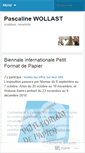 Mobile Screenshot of pascalinewollast.wordpress.com