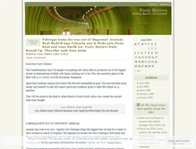 Tablet Screenshot of footymatters.wordpress.com
