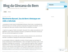 Tablet Screenshot of gincanadobem.wordpress.com