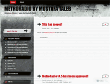 Tablet Screenshot of metroradio.wordpress.com
