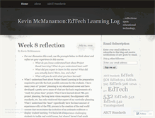 Tablet Screenshot of kevinmcmanamon.wordpress.com