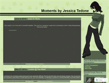 Tablet Screenshot of momentsbyjessicatedone.wordpress.com