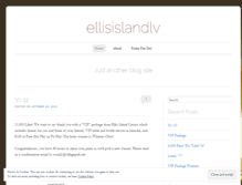 Tablet Screenshot of ellisislandlv.wordpress.com