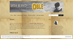 Desktop Screenshot of mgakamotnioble17.wordpress.com