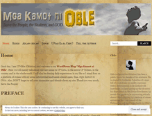 Tablet Screenshot of mgakamotnioble17.wordpress.com