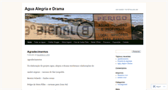 Desktop Screenshot of aguaalegriaedrama.wordpress.com