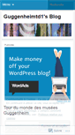 Mobile Screenshot of guggenheimtd1.wordpress.com