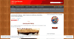 Desktop Screenshot of freefoodrecipe.wordpress.com