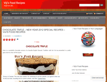 Tablet Screenshot of freefoodrecipe.wordpress.com