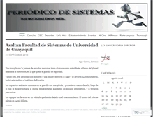 Tablet Screenshot of periodicosistemas.wordpress.com