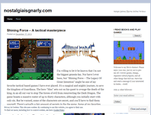 Tablet Screenshot of nostalgiaisgnarly.wordpress.com