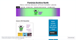 Desktop Screenshot of fanorth.wordpress.com