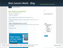 Tablet Screenshot of betocarrero.wordpress.com