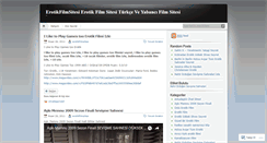 Desktop Screenshot of erotikfilmsitesi.wordpress.com