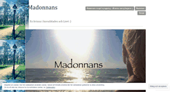 Desktop Screenshot of madonnans.wordpress.com