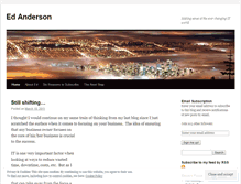 Tablet Screenshot of edanderson.wordpress.com