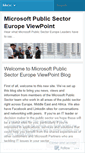 Mobile Screenshot of mspseurope.wordpress.com