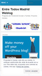 Mobile Screenshot of entretodosmadrid.wordpress.com