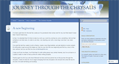 Desktop Screenshot of chrysalisjourney.wordpress.com