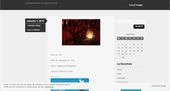 Desktop Screenshot of oflensandimages.wordpress.com