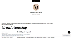 Desktop Screenshot of neurovantage.wordpress.com