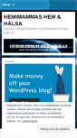 Mobile Screenshot of hemimammashem.wordpress.com